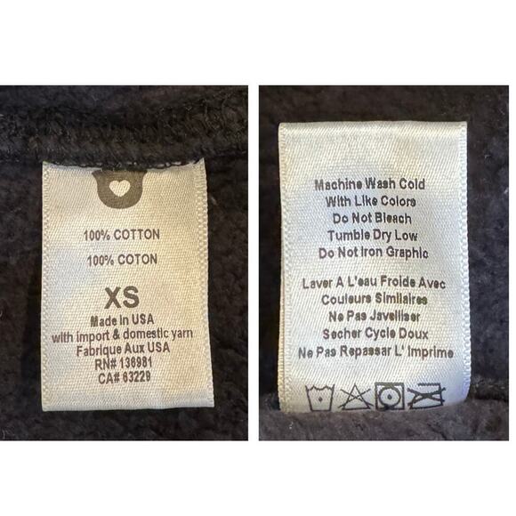 SPIRITUAL GANGSTER We Are Stella Rocker Hoodie Size XS - Picture 7 of 8